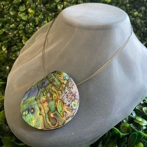 One of a Kind! Pop of marbleized color.